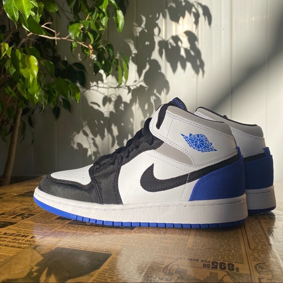 Jordan | Shoes | Nike Air Jordan Mid Se Union Wht Blk Royal | Poshmark